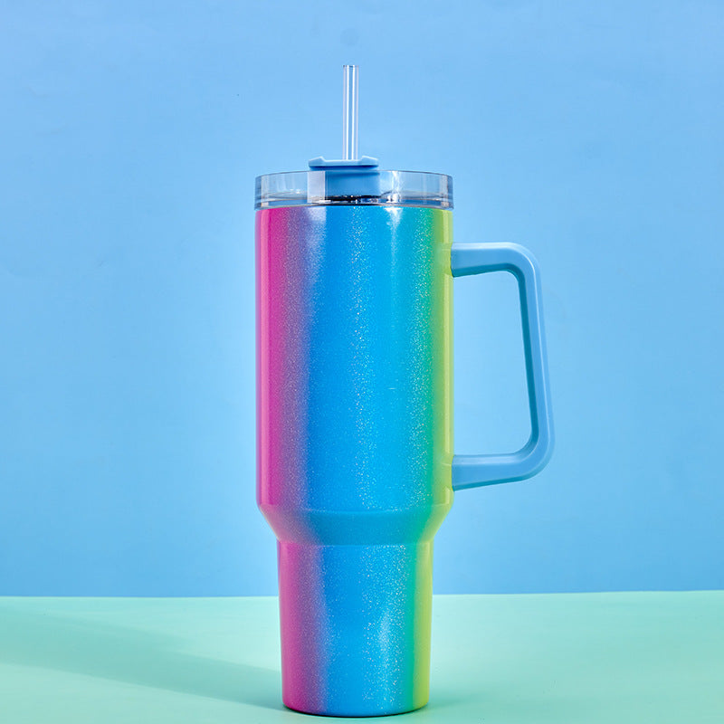 Large Capacity Double layer Stainless Steel Vacuum Insulation Cup - Image 3