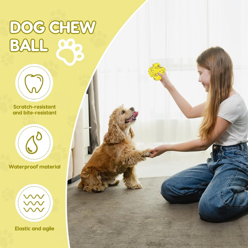 Dog Spike Ball Toy Tough ETPU Interactive Chew Ball For Aggressive Chewers - Image 5