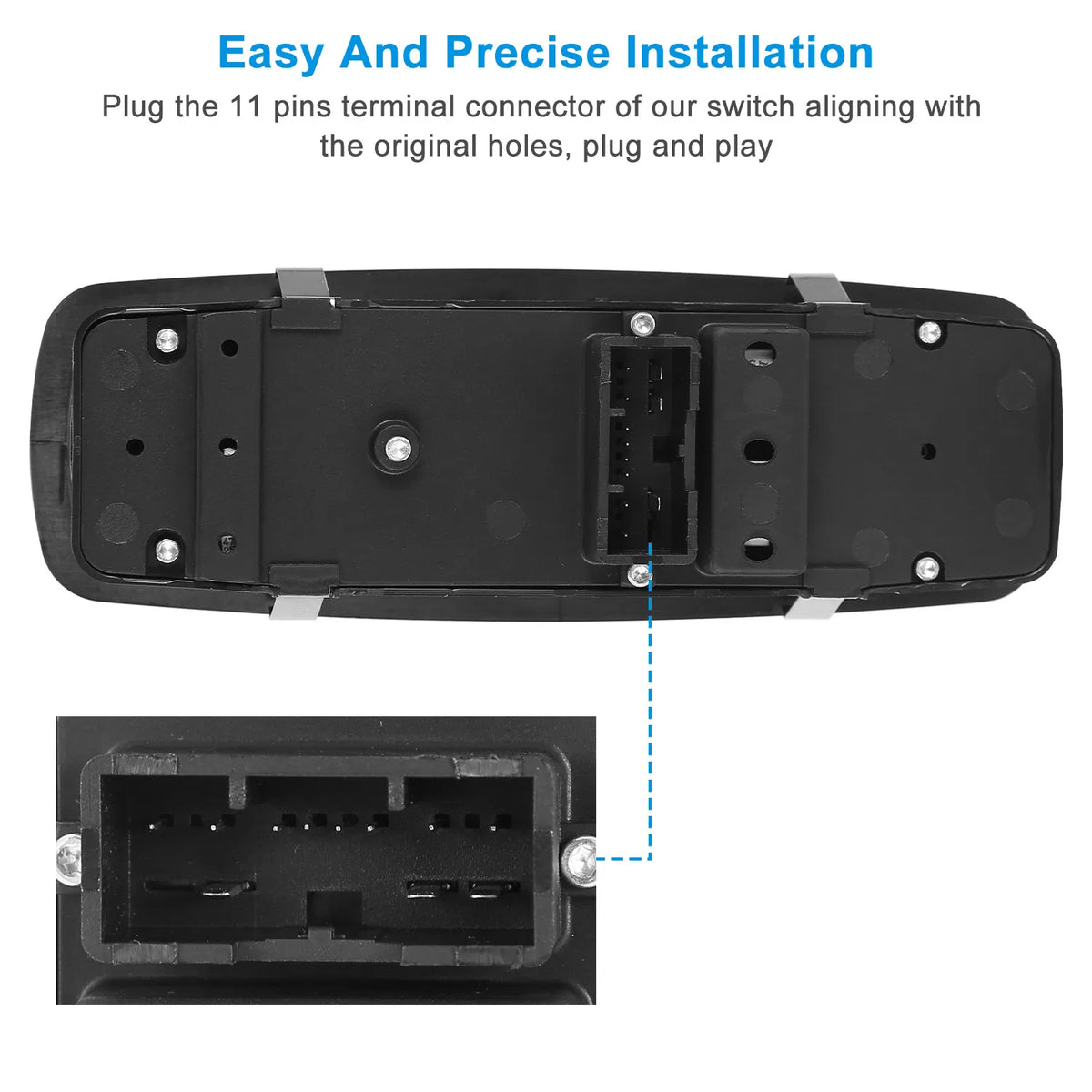 Electric Master Power Window Switch Fit for 2011 2017 Dodge Charger Chrysler - Image 2