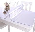 1.5mm Thick Clear Table Cover Protector Table Cover Rectangle PVC Clear Table
