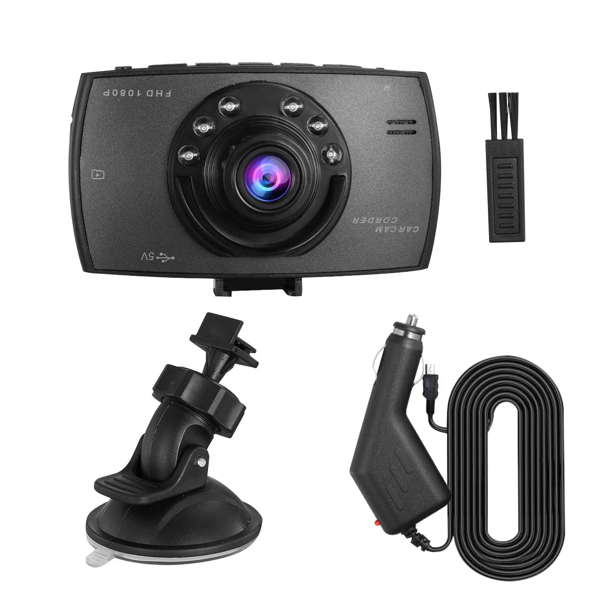 1080P Car DVR Camera Dash Cam Camcorder 90 Degree Angle Loop Recording Night Vison - Image 2