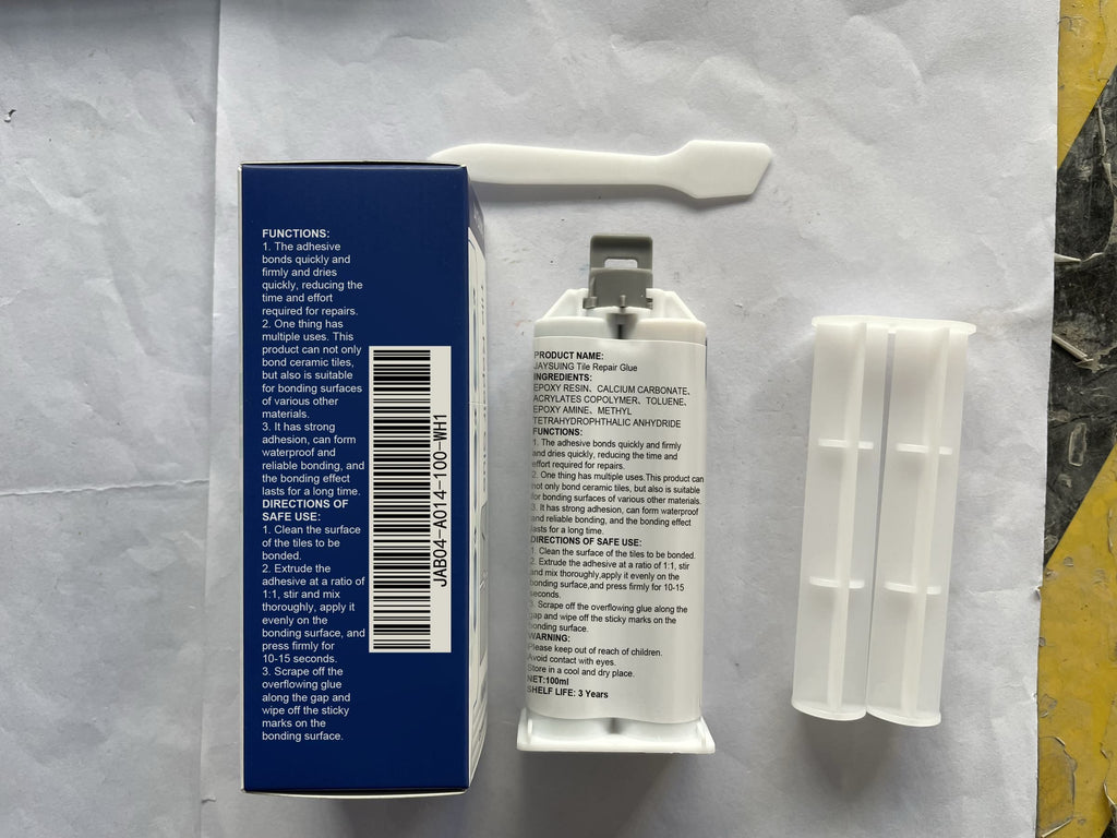 JAYSUING Tile Repair Adhesive Kit 1 Kit - Image 3
