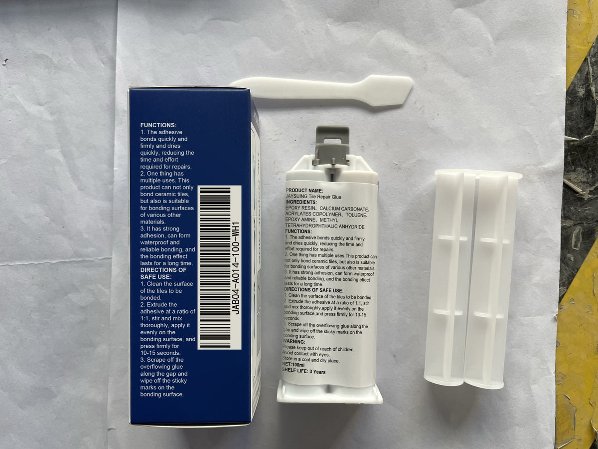 JAYSUING Tile Repair Adhesive Kit 1 Kit - Image 3
