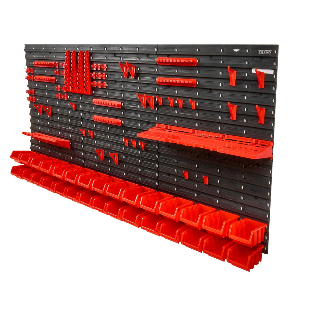 Wall Mounted Storage Bins 30 Bin Parts Rack Organizer for Nuts Bolts and Tools - Additional Product View 6
