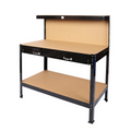Workshop Workbench with Tool Storage