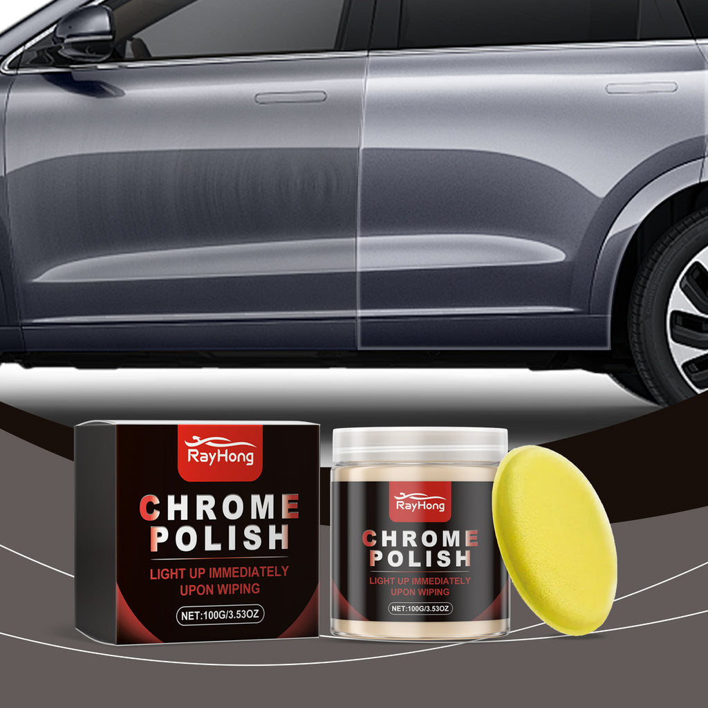 Metal Polish Cream Car Paint Wax Decontamination Shine Cleaner