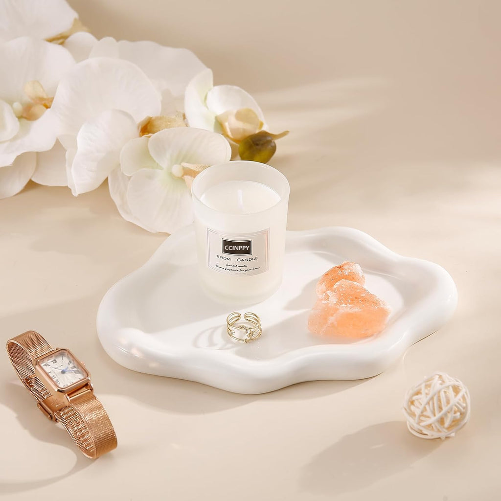 Ceramic Cloud Jewelry Tray Cute Trinket Dish And Key Bowl For Nightstand - Image 5