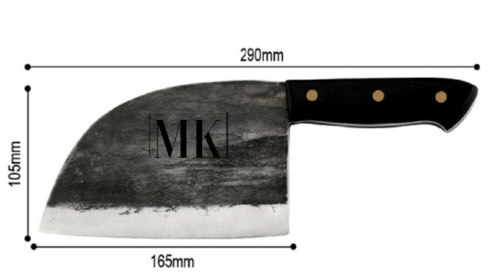 Stainless Steel Meat Cleaver Chef's Knife Cleaver - Image 5