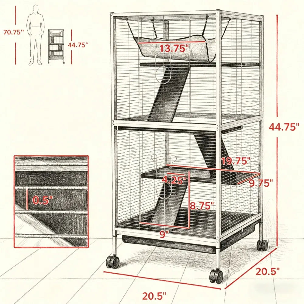 Hamster Cage/Pet Cage - Image 5