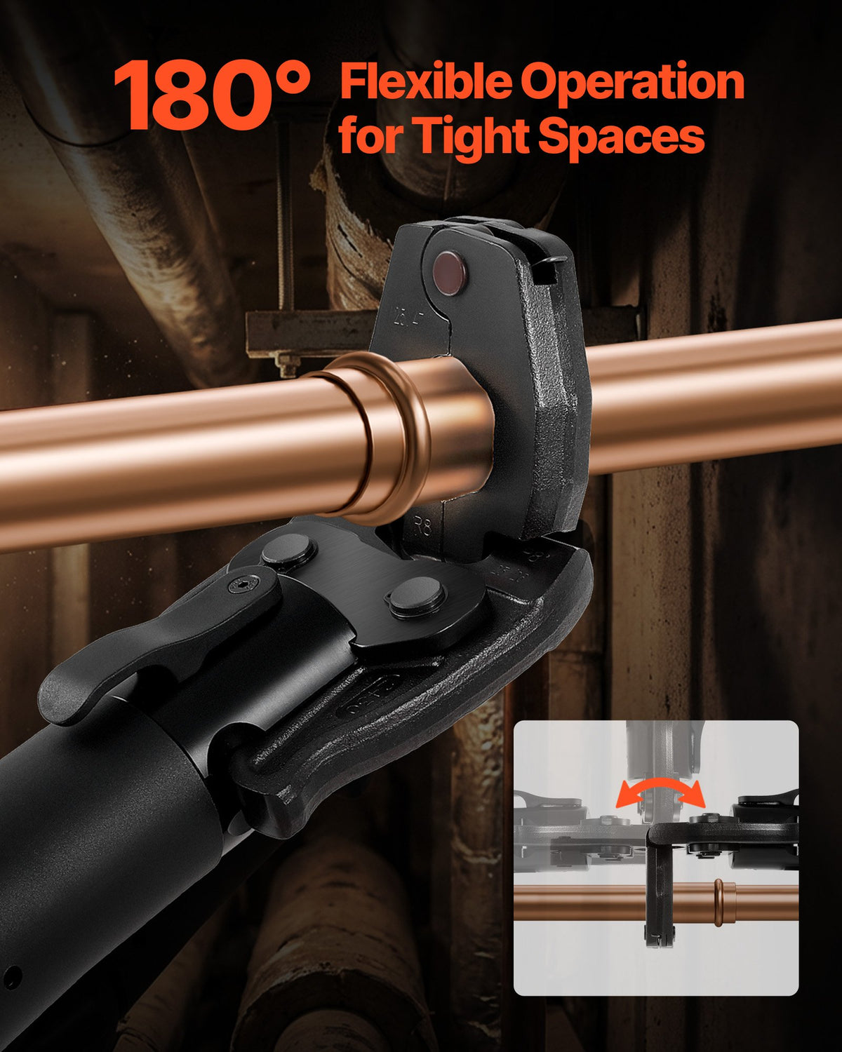 Press Actuator For Compact Series Press Tools Compatible With 1/2" 3/4" 1" & - Image 4