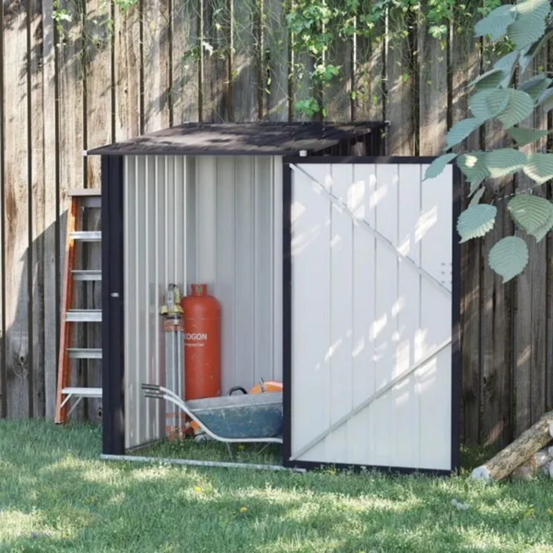 Galvanized Steel Outdoor Garden Storage Shed