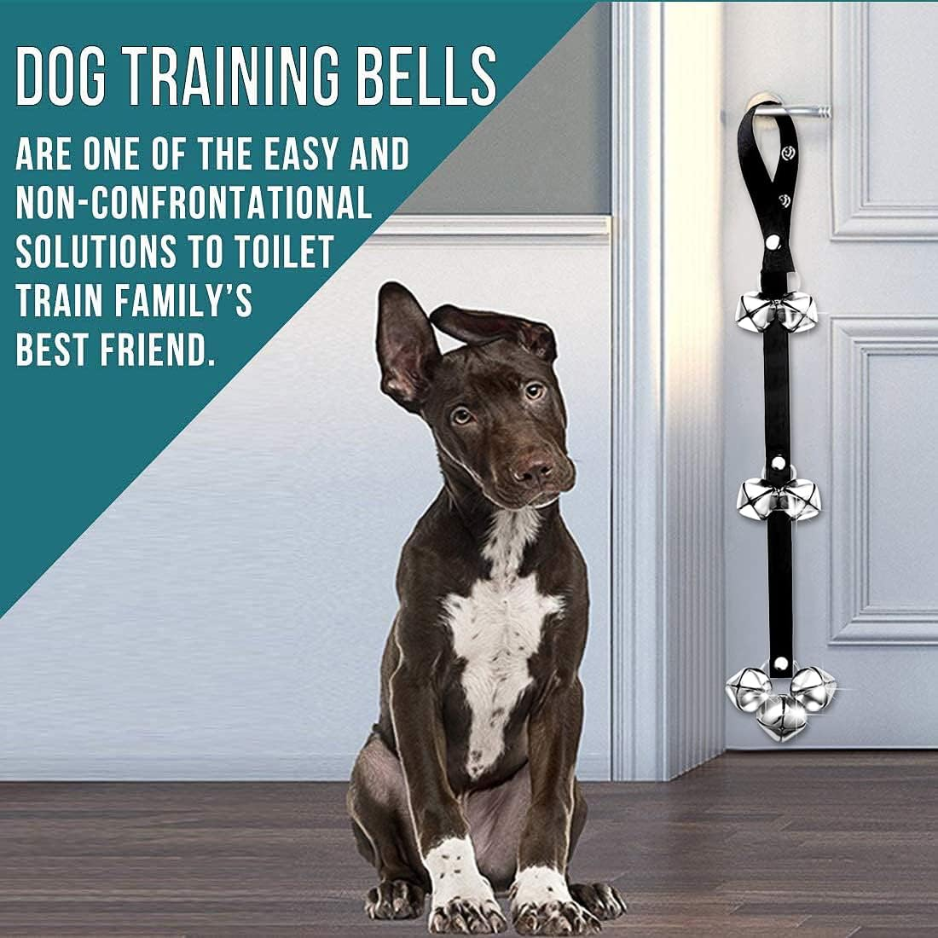 2PCS Dog Doorbells For Potty Training Adjustable Puppy Training Bells - Image 5