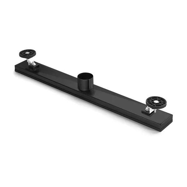 30 Inch Linear Shower Drain with Removable Brick Patterned Grate Cover 304