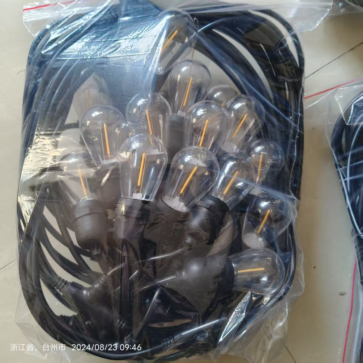 10M String Lights Outdoor 110V Hanging Patio Lights With 10 E27 Sockets Warm - Image 4