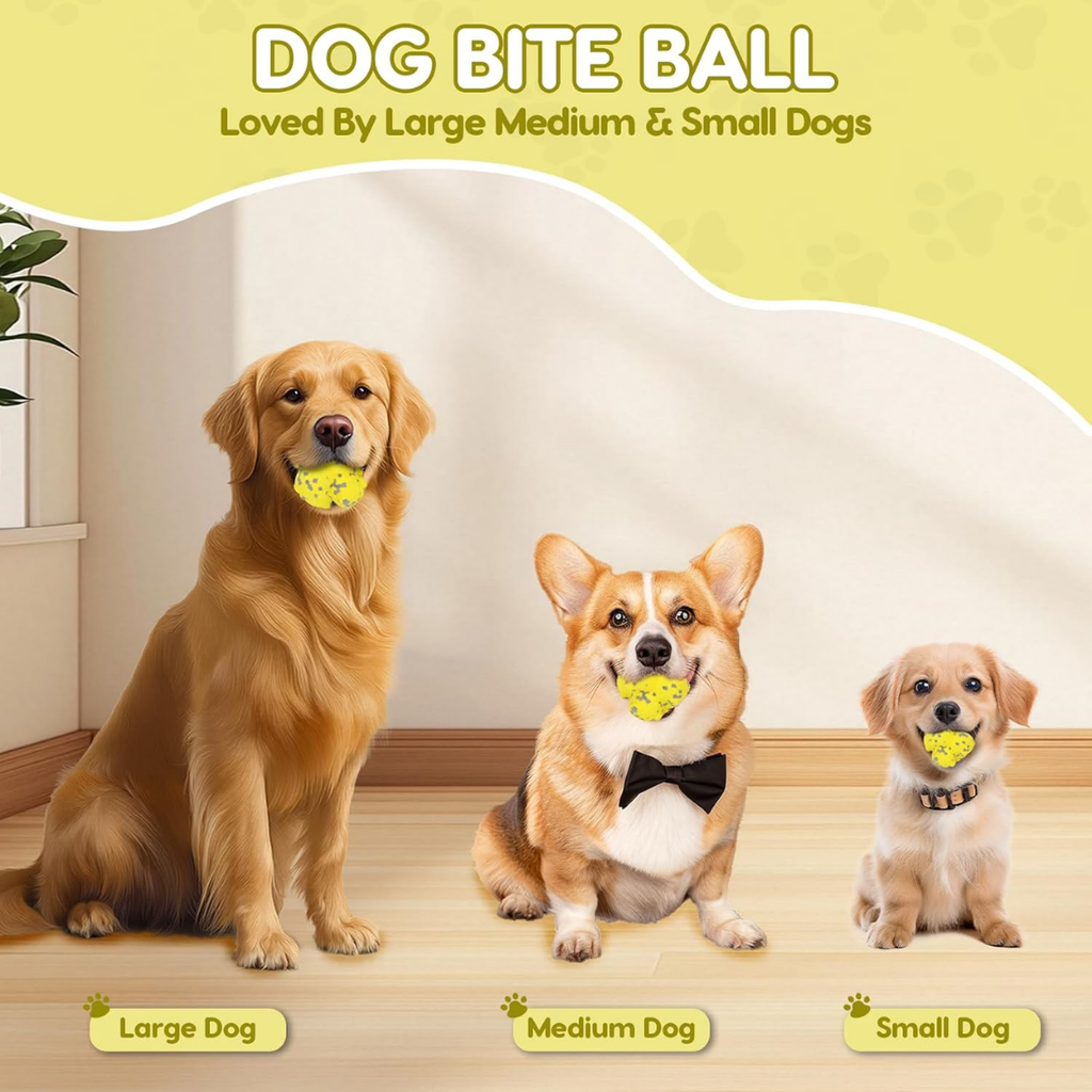 Dog Spike Ball Toy Tough ETPU Interactive Chew Ball For Aggressive Chewers - Image 3