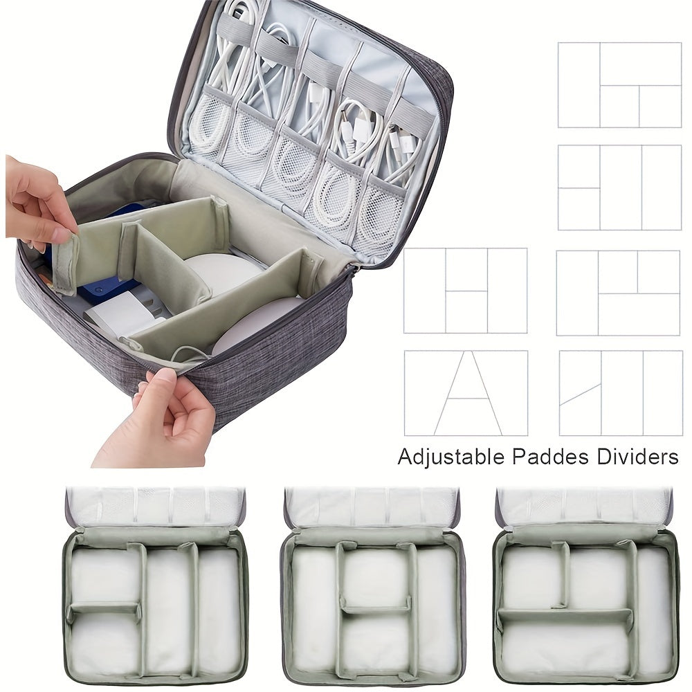 electronics organizer travel cable bag packaging and components