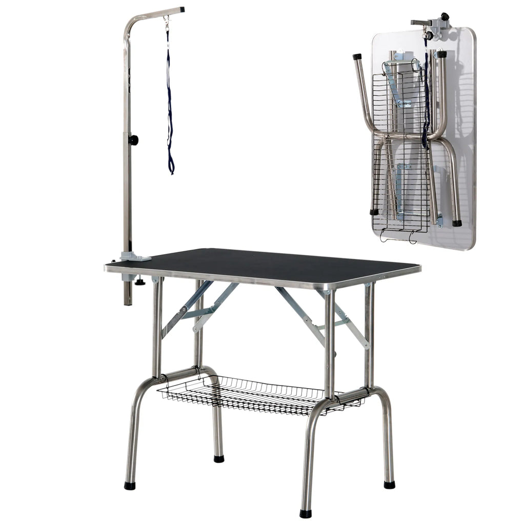 36 inch Dog Grooming Table Stainless Steel QUALITY GUARANTEED with Adjustable - Image 5