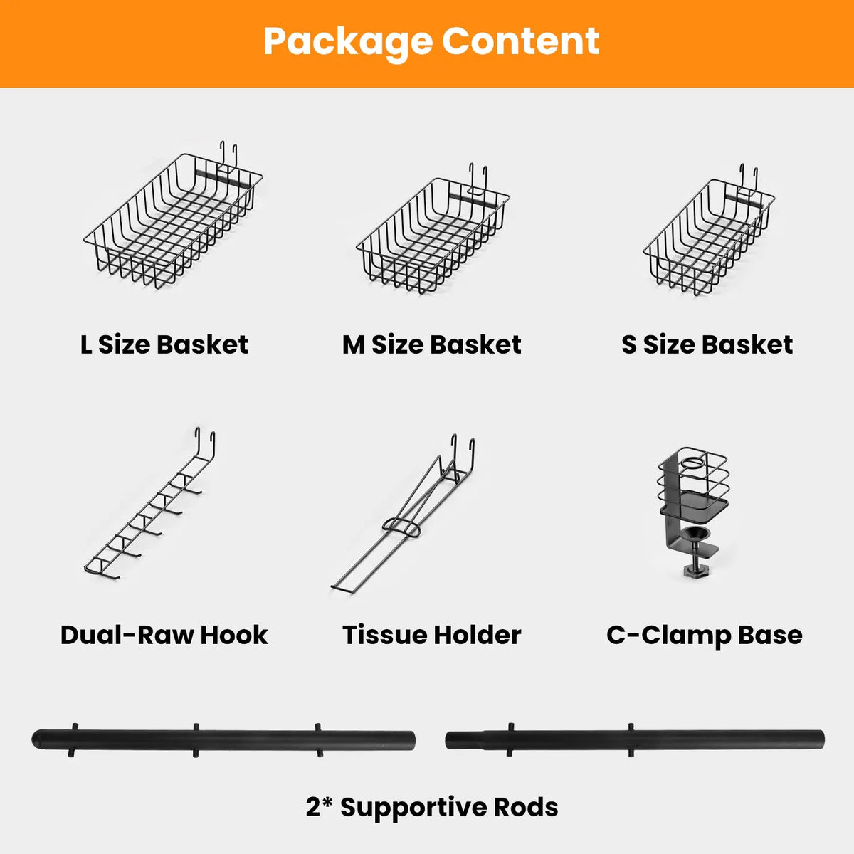 Upgraded BBQ Grill Caddy With Paper Towel Holder Carbon Steel Griddle Storage