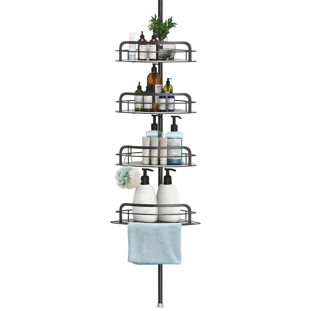 rust resistant corner shower caddy product angle 6