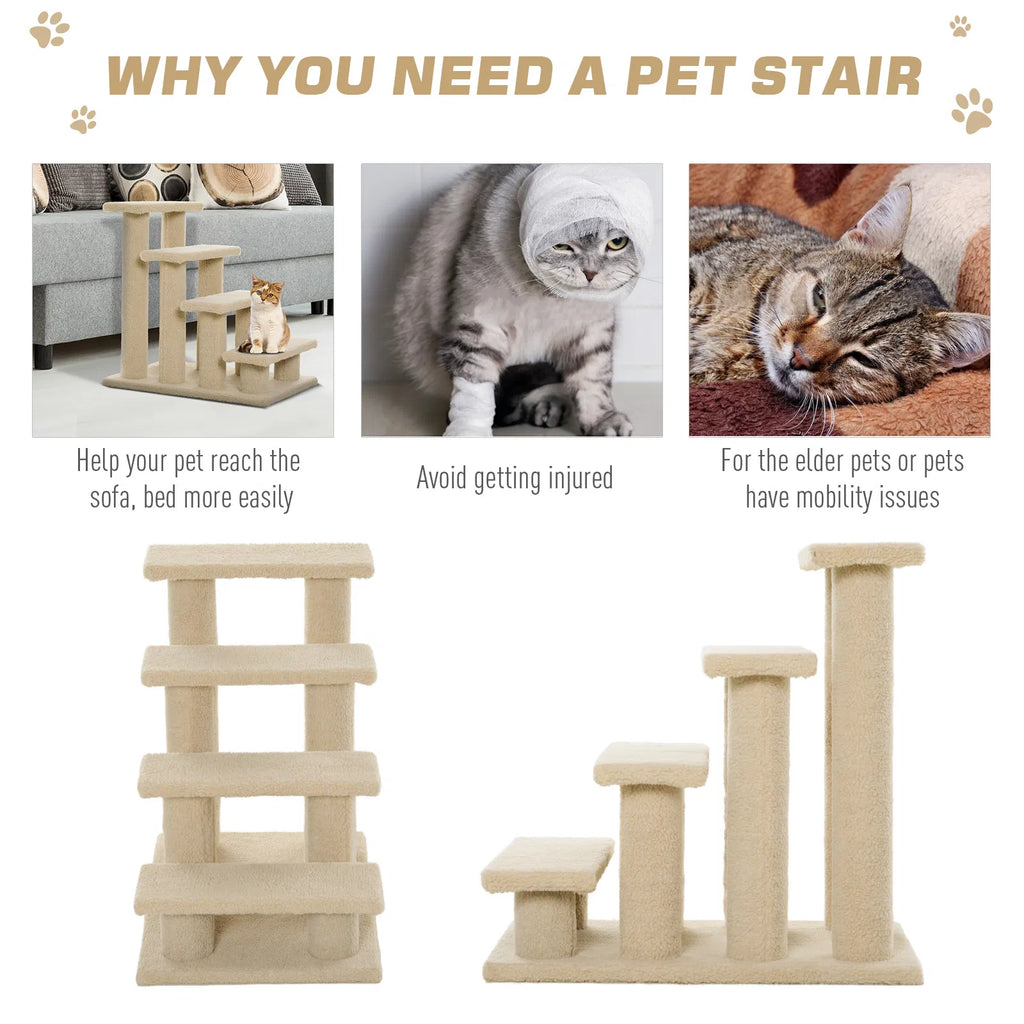 Pet Stairs Dog Cat Step Scratch Post