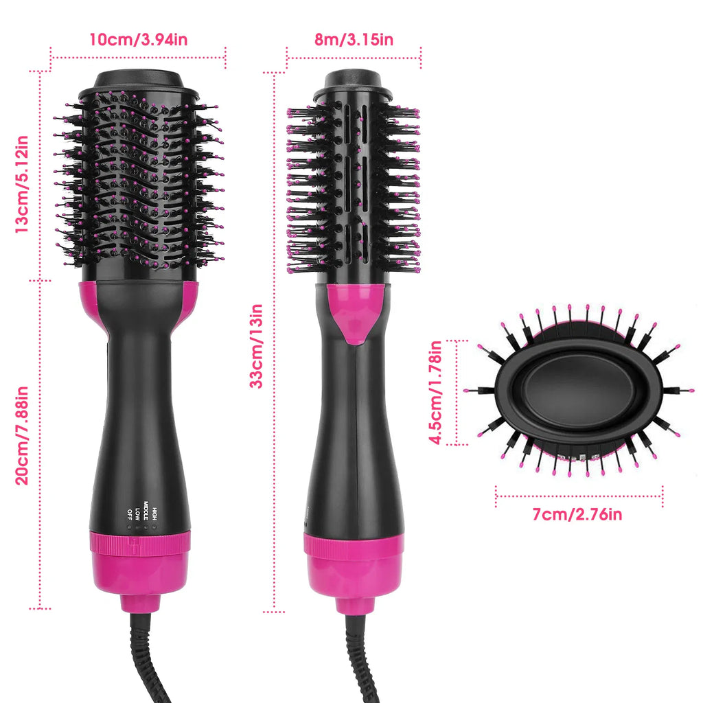 4 In 1 Hot Hair Brush Hair Dryer Volumizer Brush Dryer Comb For Straightening