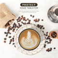 8 Pack 4 Inch Drink Coasters For Coffee Table Non Slip Heat Resistant Coasters