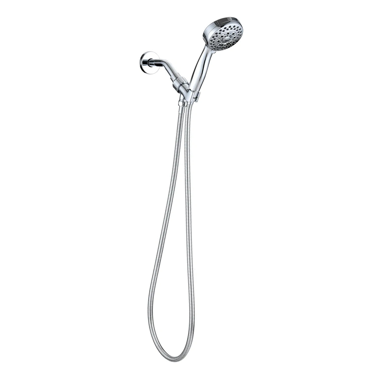 Handheld Shower Head with Hose High Pressure Shower Heads Chrome