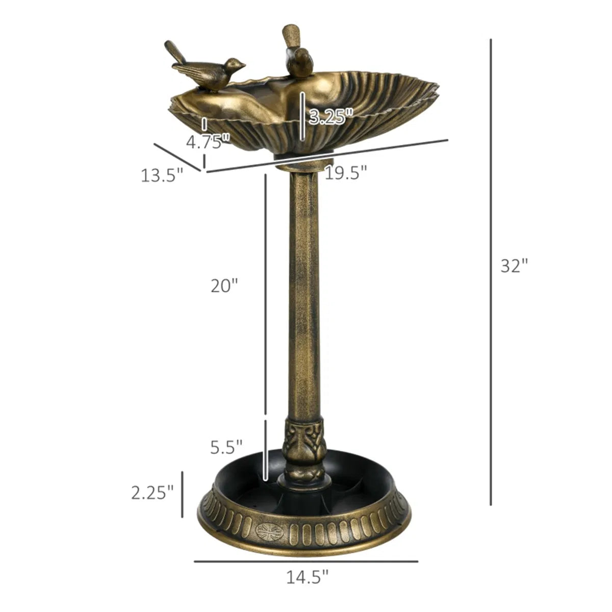 Bird Bath /Bird Feeder Bowl ( Amazon Shipping)(Prohibited by WalMart) - Image 3