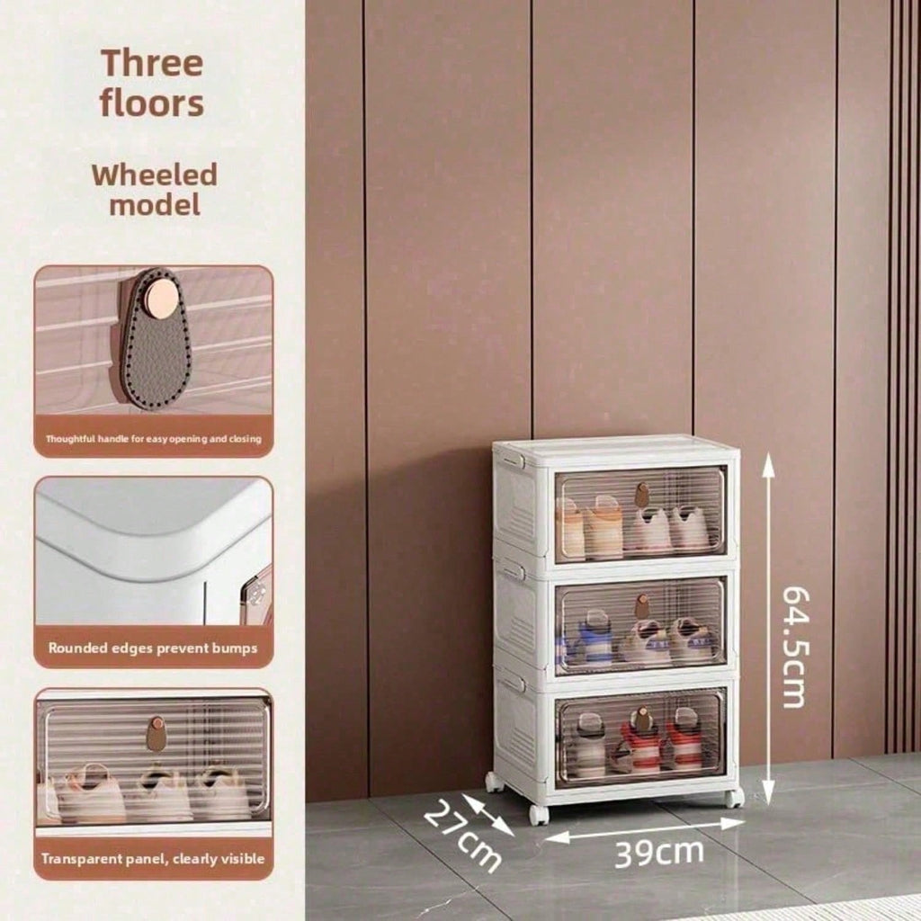dustproof clear plastic shoe storage dimensions and features