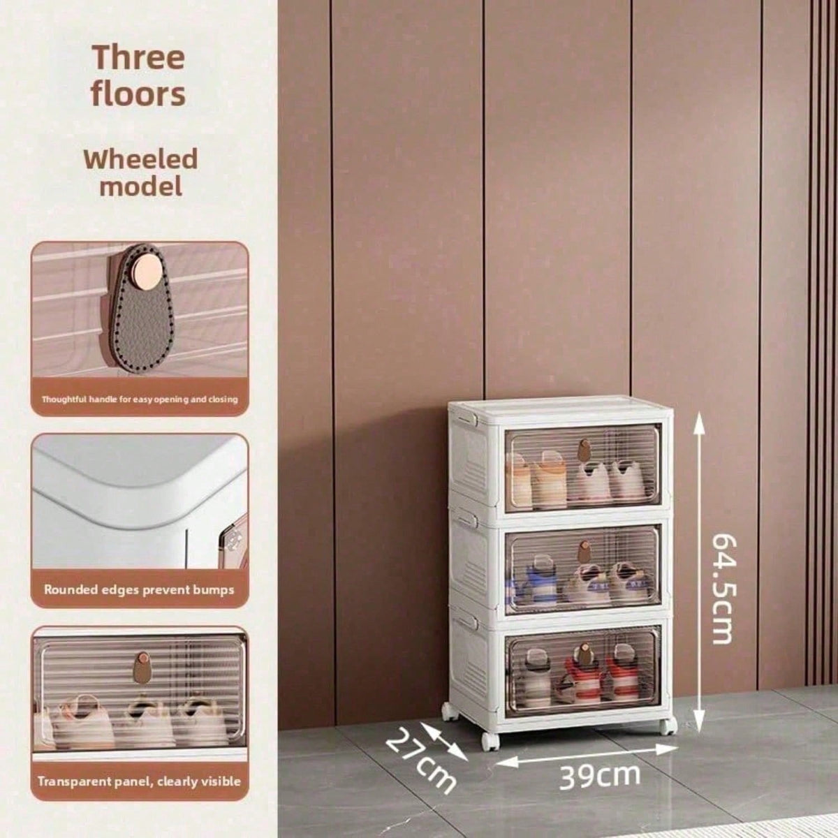 dustproof clear plastic shoe storage dimensions and features