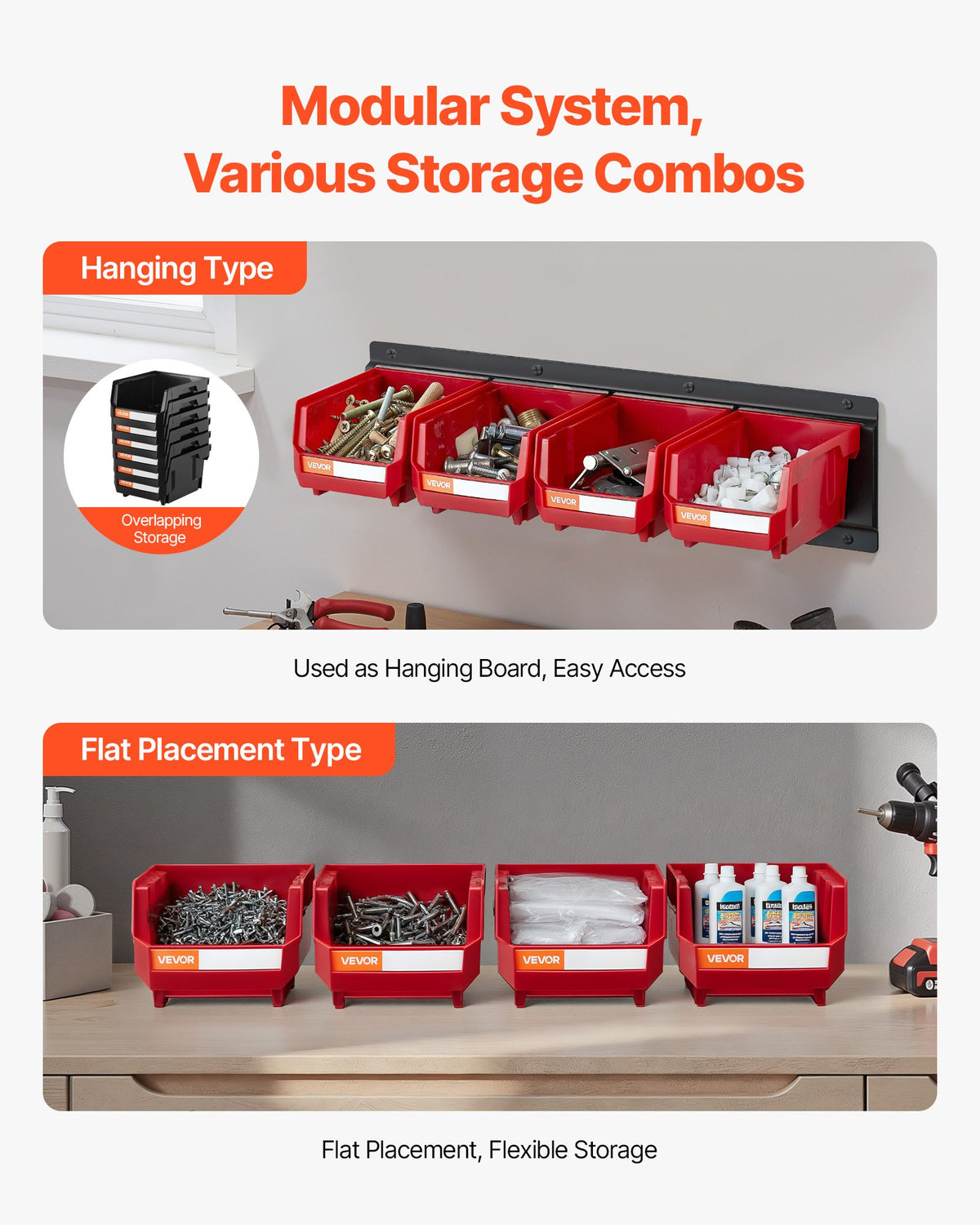 wall mounted storage bins 12 dimensions and features