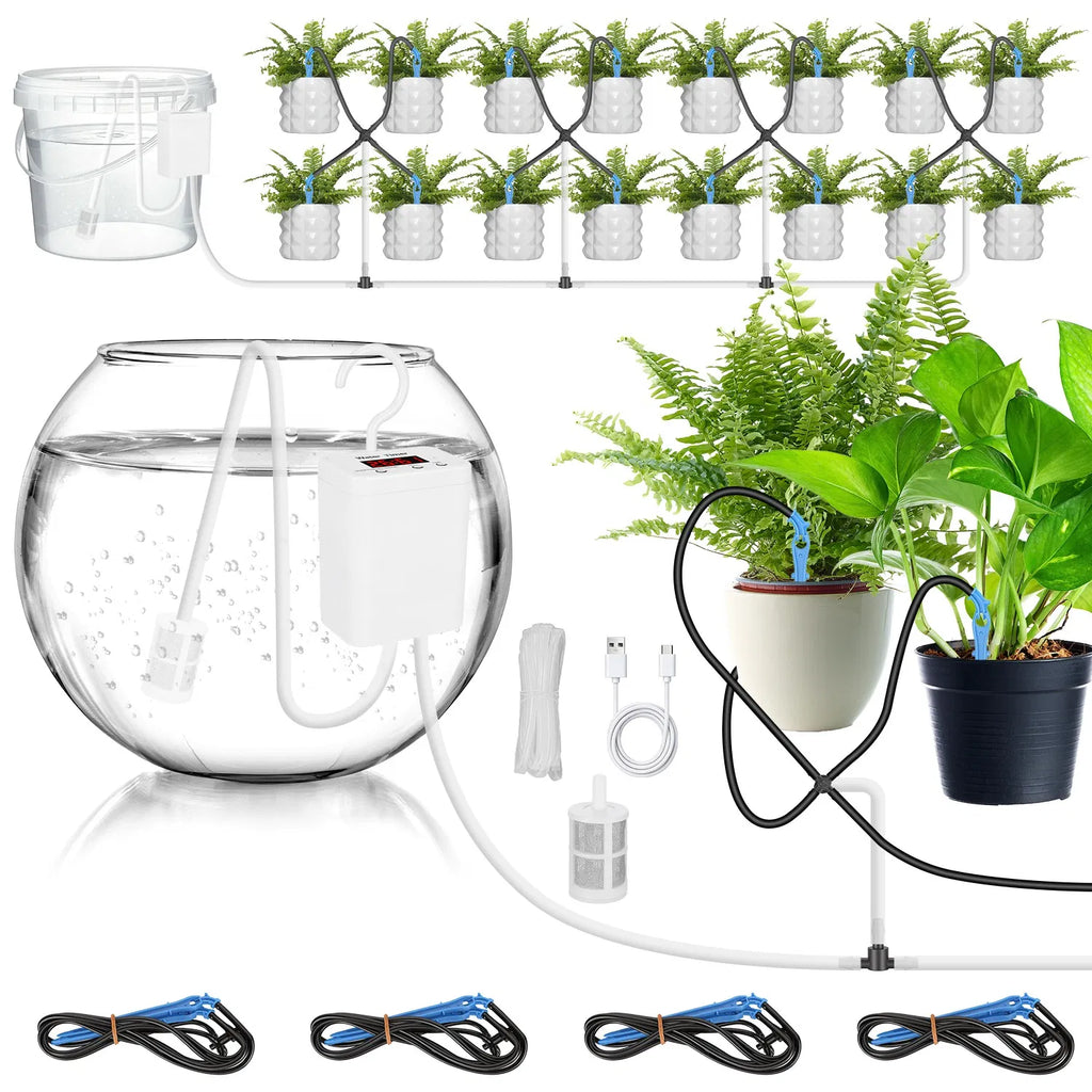 Smart Auto Plant Watering Device Low Noise 4W Efficient Drip Irrigation Kit - Image 2
