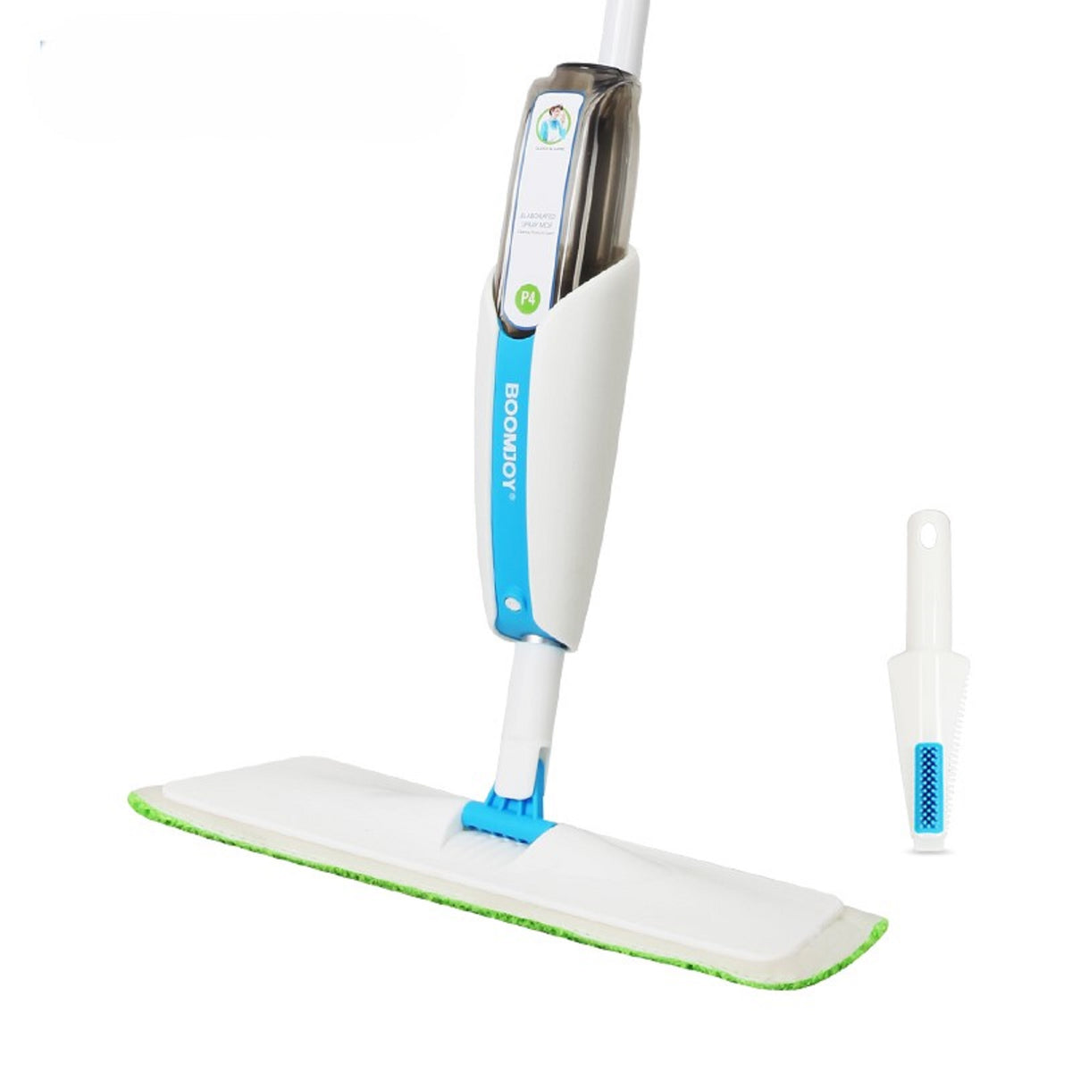 Washable Mat Spray Mop Superfine Fiber With 300ml Reusable Bottle Suitable