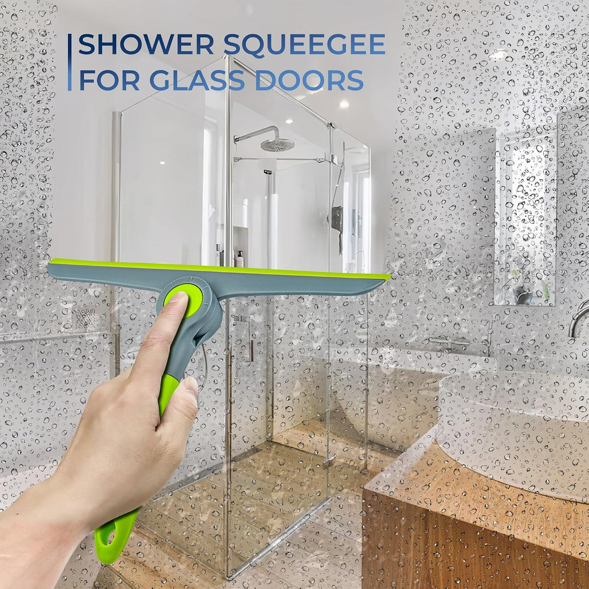 heavy duty window cleaning squeegee dimensions and features