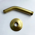 Shower Arm with Flange 1/2 NPT Tapered Threads Rain Shower Head Arm Wall