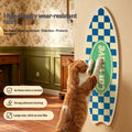 rectangular cat scratcher with felt product angle 7