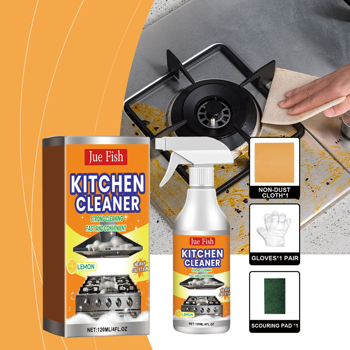 JUE FISH Kitchen Grease Cleaning Kit 120 ml with Tools - Image 4