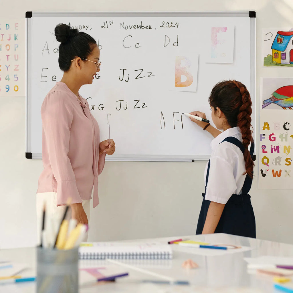 Magnetic Dry Erase Board 36 X 24 Inches White Board for Home Office