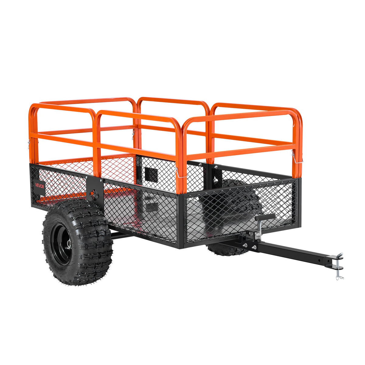 1800-lb steel dump trailer 28 cu ft product view 1