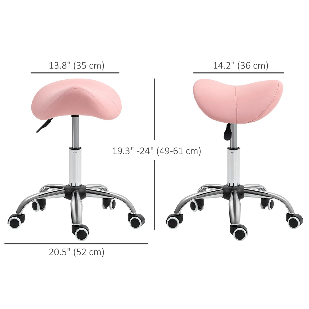 Cosmetic Stool Rotate Height Adjustable Salon Massage Spa Chair Hydraulic - Image 3