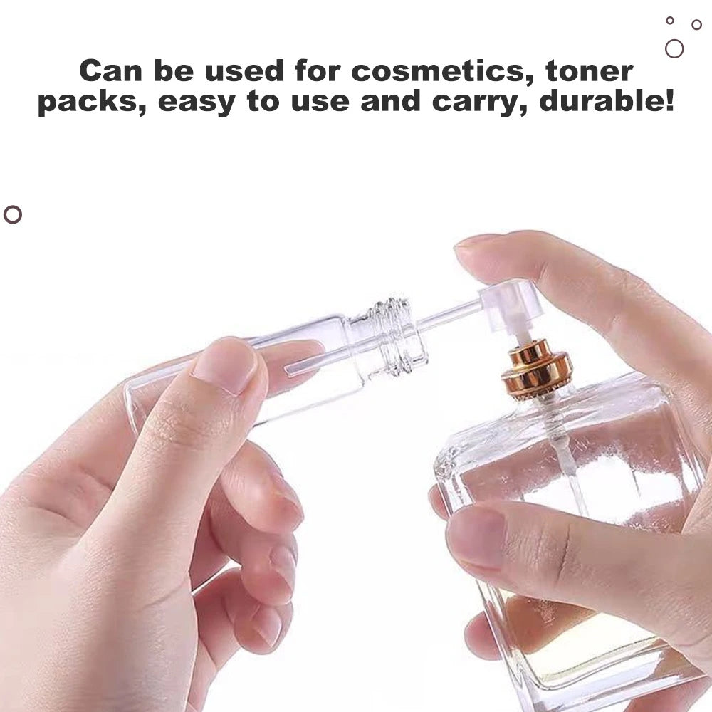 3pcs mini plastic dispenser for product angle 6
