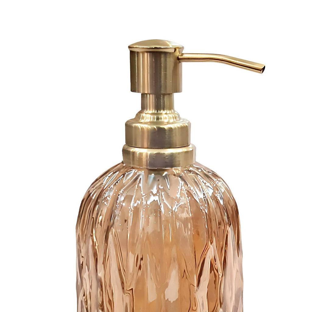 Glass Liquid Soap Dispenser Pump Bottle Bathroom Vanity Kitchen Sink Holds - Image 4
