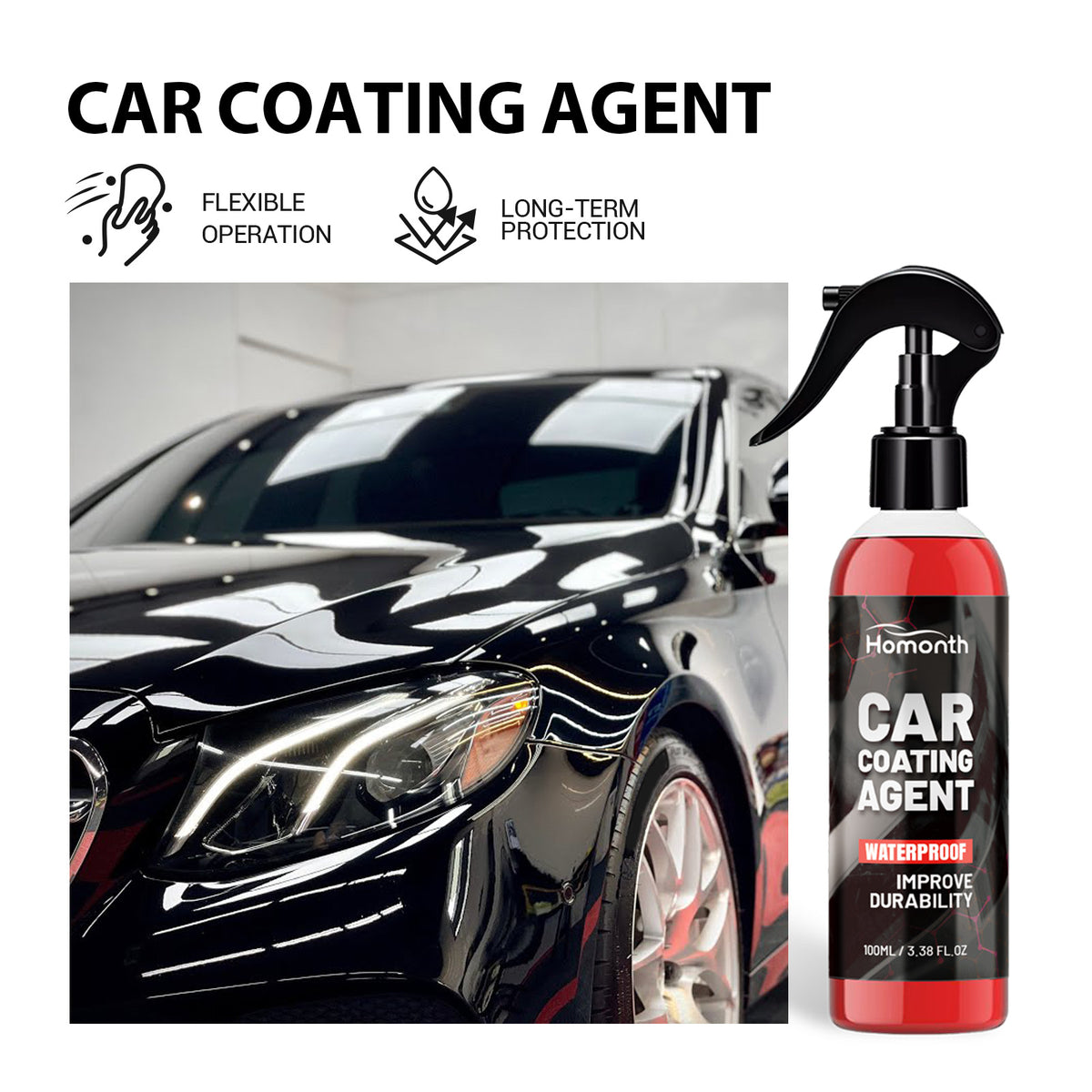 Car Coating Agent Multi Purpose Paint Restoration Crystal Sealant - Image 4