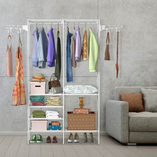 4-Layer Closet and Garment Organizer Rack