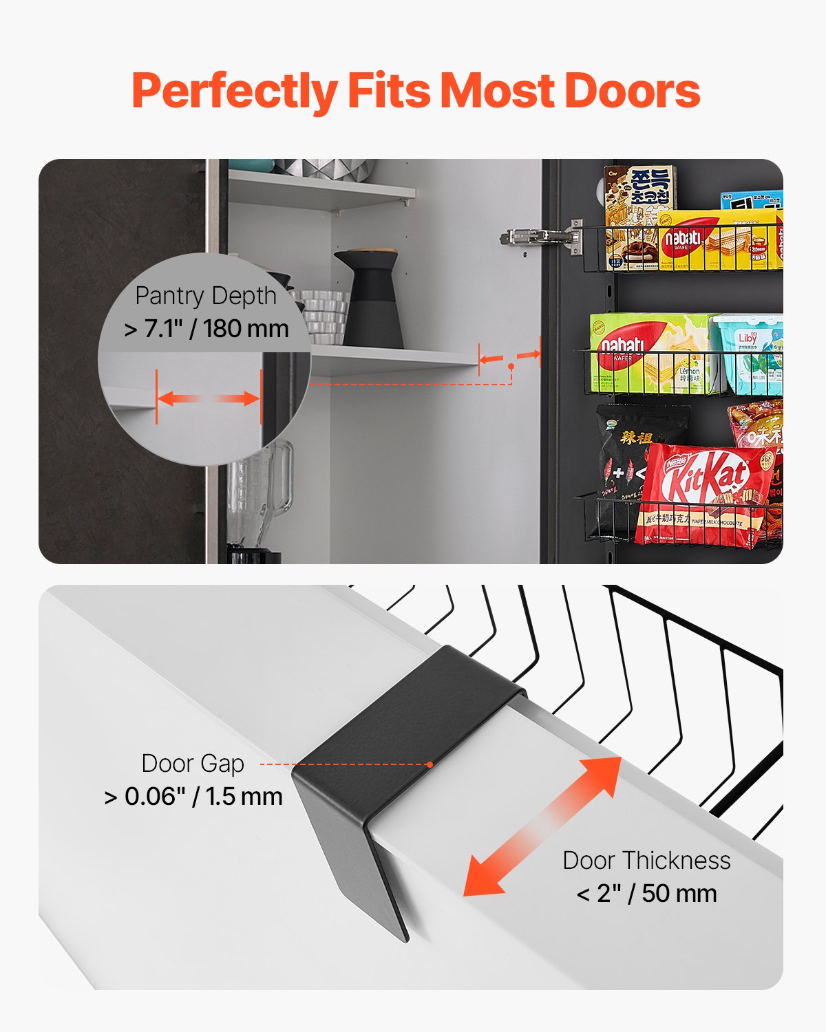 8-tier over the door pantry product angle 5