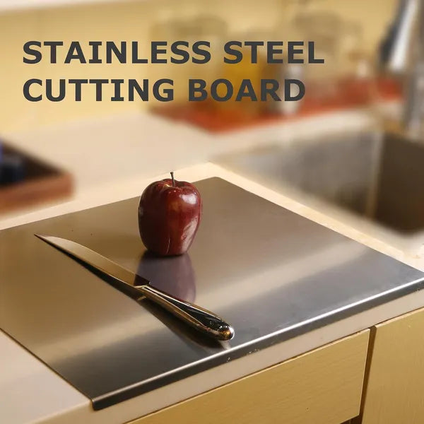 Stainless Steel Cutting Board For Kitchen Large 304 Chopping Boards With Lid - Image 7