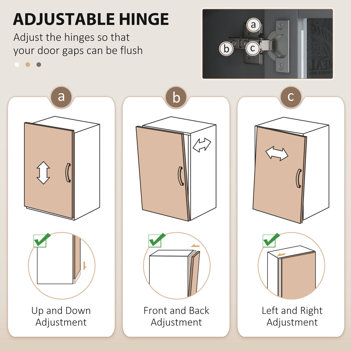 Kitchen Cabinet With Charging Station Tilt Out Cabinets Microwave Stand - Image 4