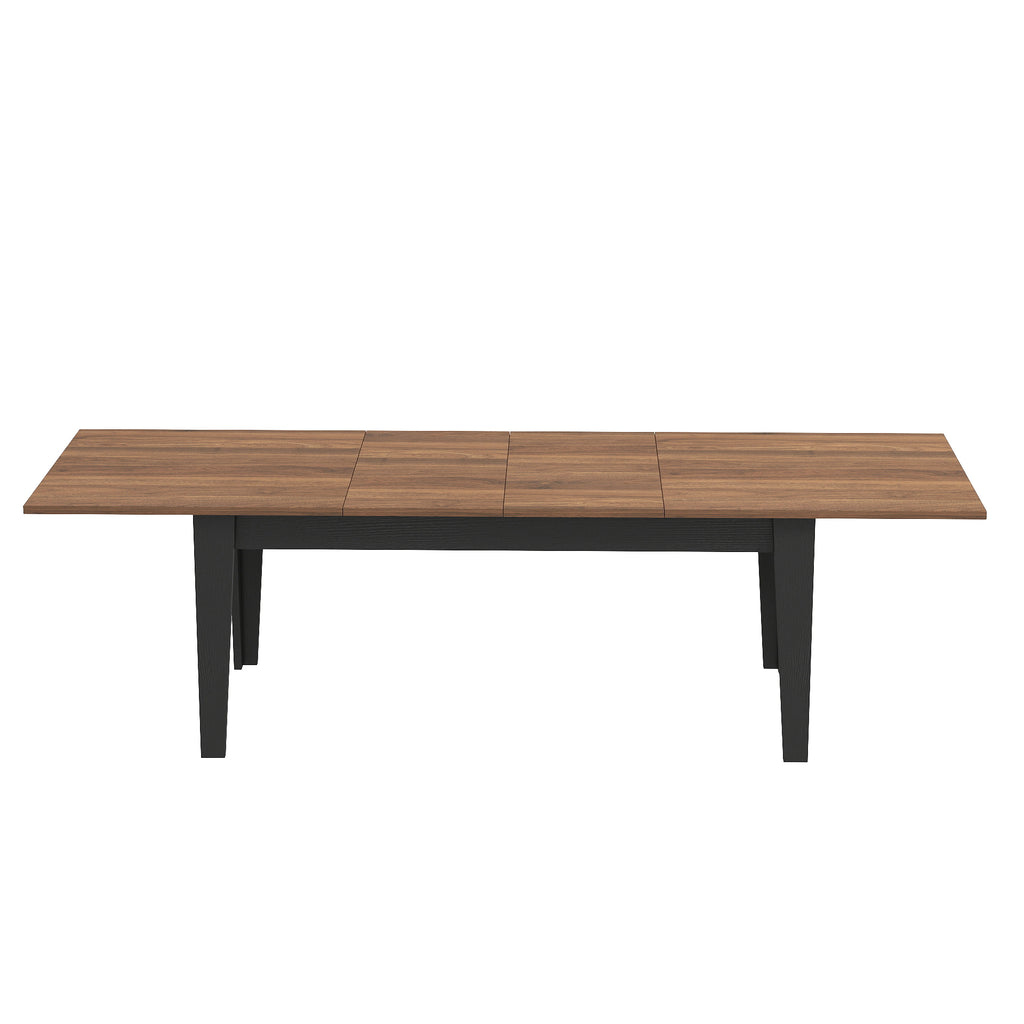 106-Inch Extendable Walnut Dining Table