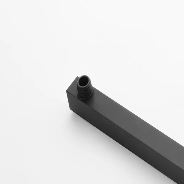 Shower Arm With Flange 1/2 NPT Tapered Threads Rain Shower Head Arm Wall - Image 5