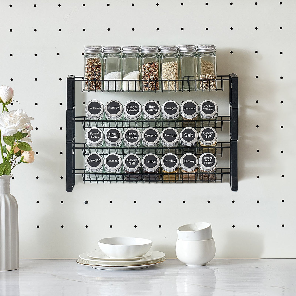 spice rack organizer for cabinet main view